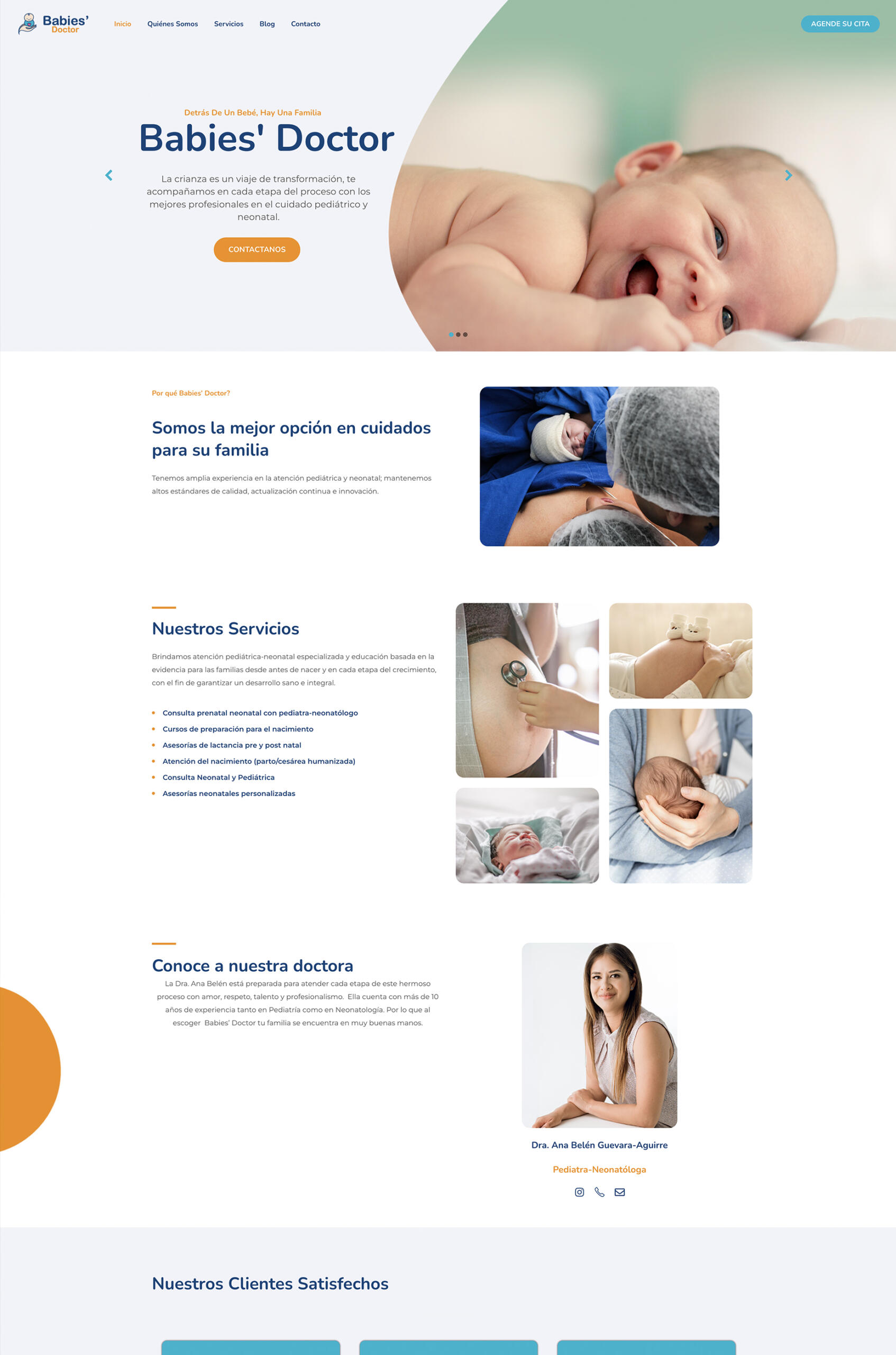 Babies Doctor Clinic / web design